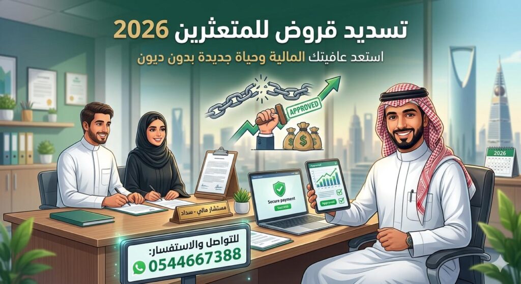 تسديد قروض ومتعثرات سمة.